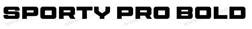 Sporty Pro Bold XP字体转换 Sporty Pro Bold XP字体转换